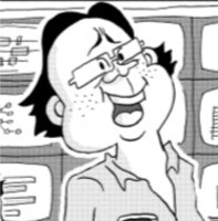 八木沼豊のイラスト。