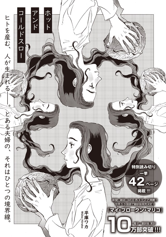 「ホット アンド コールドスロー」扉ページ。