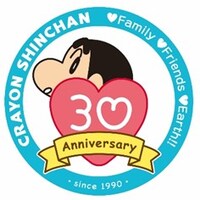 「クレヨンしんちゃん原作30周年プロジェクト」ロゴ