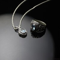 オクタヴィネルの「カレッジネックレス」と「カレッジリング」。