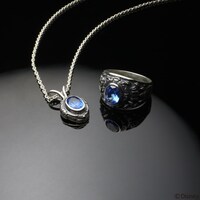 イグニハイドの「カレッジネックレス」と「カレッジリング」。