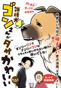 「うちの雑種犬ゴンさんがダサかわいい」第1話扉ページ。