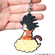 「ドラゴンボール 悟空と筋斗雲ラバーキーホルダー」