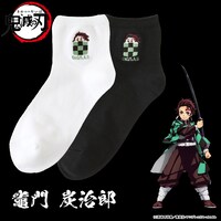 「『鬼滅の刃 靴下屋 オリジナル刺繍靴下』竈門炭治郎」