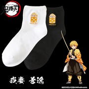 「『鬼滅の刃 靴下屋 オリジナル刺繍靴下』我妻善逸」