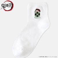 「『鬼滅の刃 靴下屋 オリジナル刺繍靴下』竈門炭治郎」
