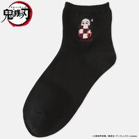 「『鬼滅の刃 靴下屋 オリジナル刺繍靴下』竈門禰豆子」