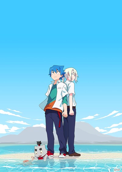 ショートアニメ「巨神と氷華の城」ビジュアル