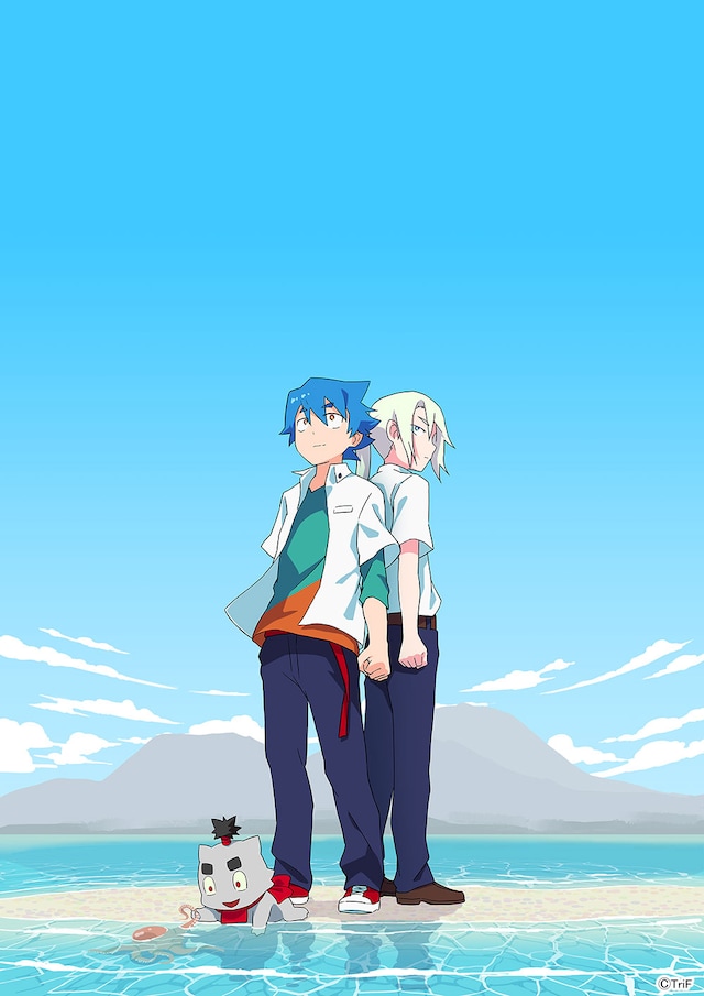 ショートアニメ「巨神と氷華の城」ビジュアル