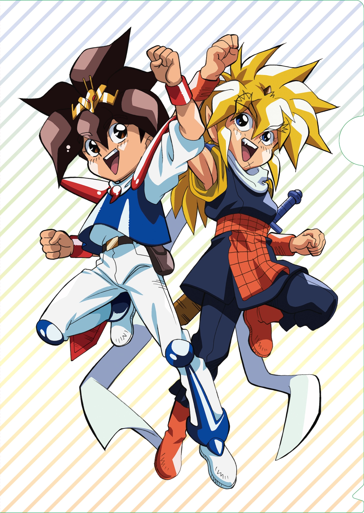 アニメイト特典・A4クリアファイルのイメージ。