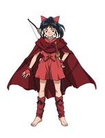 もろはのキャラクター設定画。14歳の賞金稼ぎ。妖怪退治をしては、退治した獲物（妖怪の首や牙や身体）を、賞金首を取引する屍屋獣兵衛に売っている。妖刀・倶利伽羅丸の使い手。通り名は「化け殺しのもろは」。赤色真珠付きの貝の器に入った紅を差すと「国崩しの紅夜叉」となって大暴れする。性格は明朗快活。せつなやとわと比べると一番世間慣れしている。 実は犬夜叉とかごめの娘だが、幼い頃から1人で生きてきたので、両親のことはほとんど知らない。