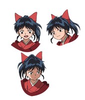 もろはのキャラクター設定画。