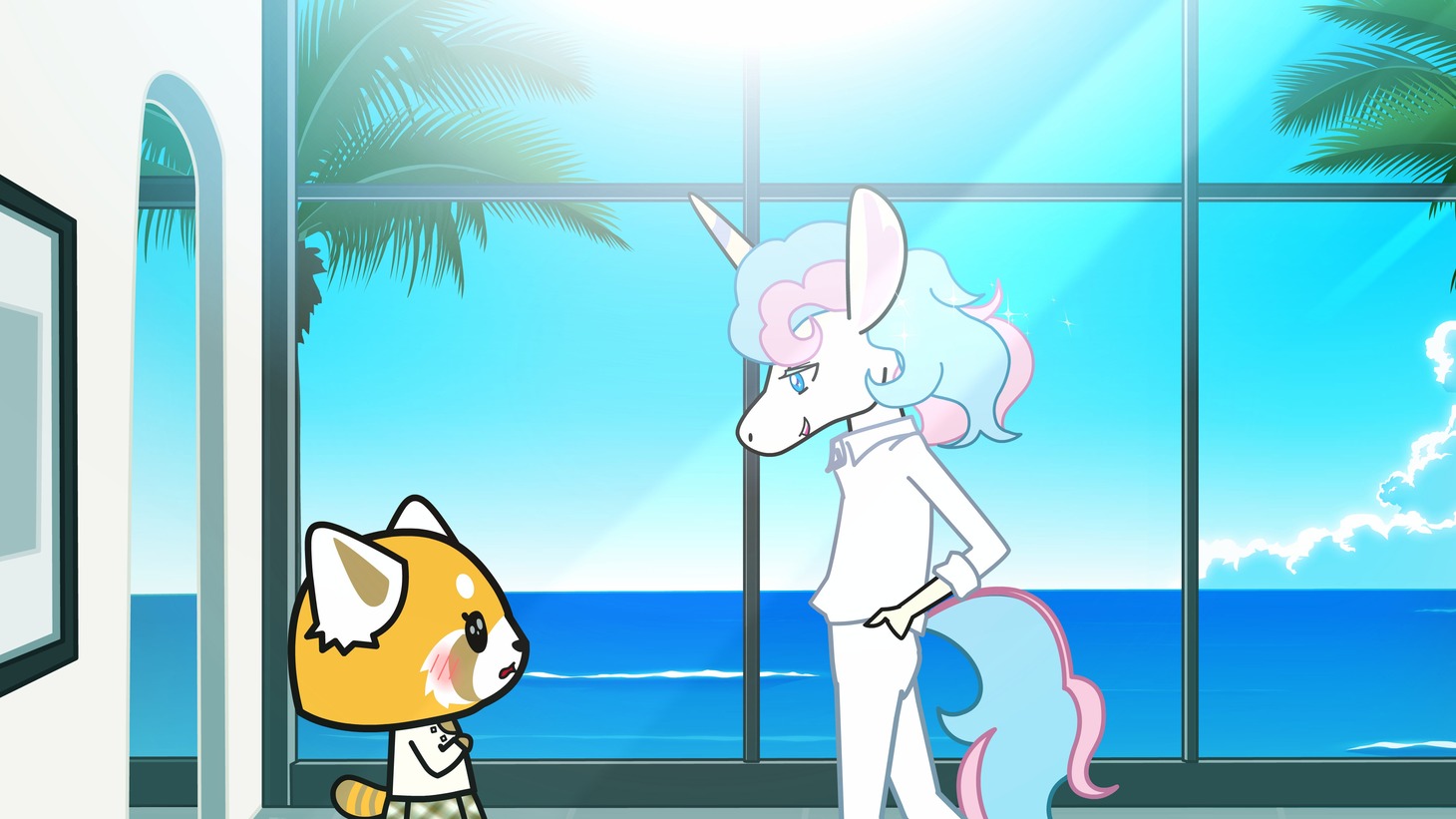 アニメ「アグレッシブ烈子」シーズン3予告編より。