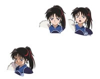 せつなのキャラクター設定画。