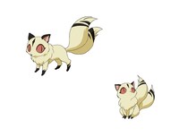 雲母（きらら）。琥珀達になついている猫又。普段は子猫サイズだが、炎を吹いて変化すると人が乗れる大きさに。空も飛べる。