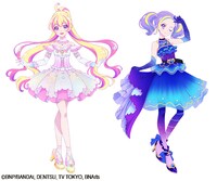 「アイカツプラネット！」のアバター、ハナとルリ。