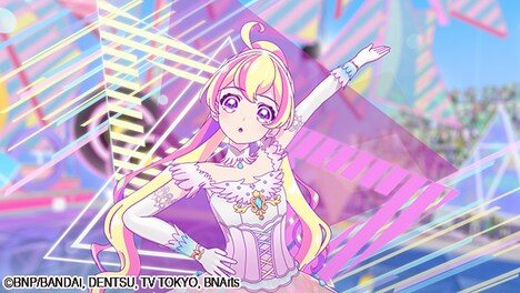 「アイカツプラネット！」のアニメと3DCGパートより。