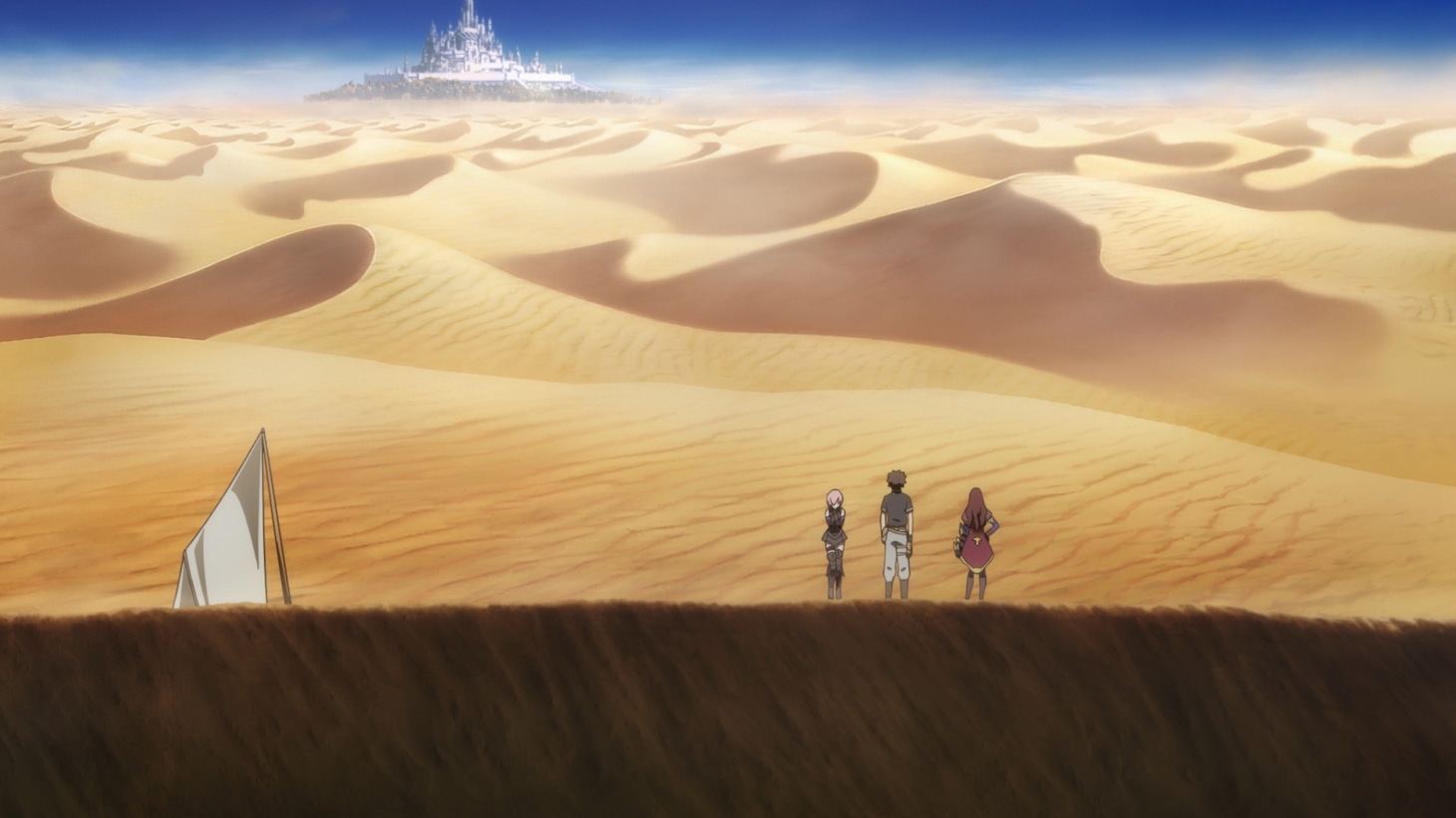 「劇場版 Fate/Grand Order -神聖円卓領域キャメロット- 前編 Wandering; Agateram」第3弾特報映像より。