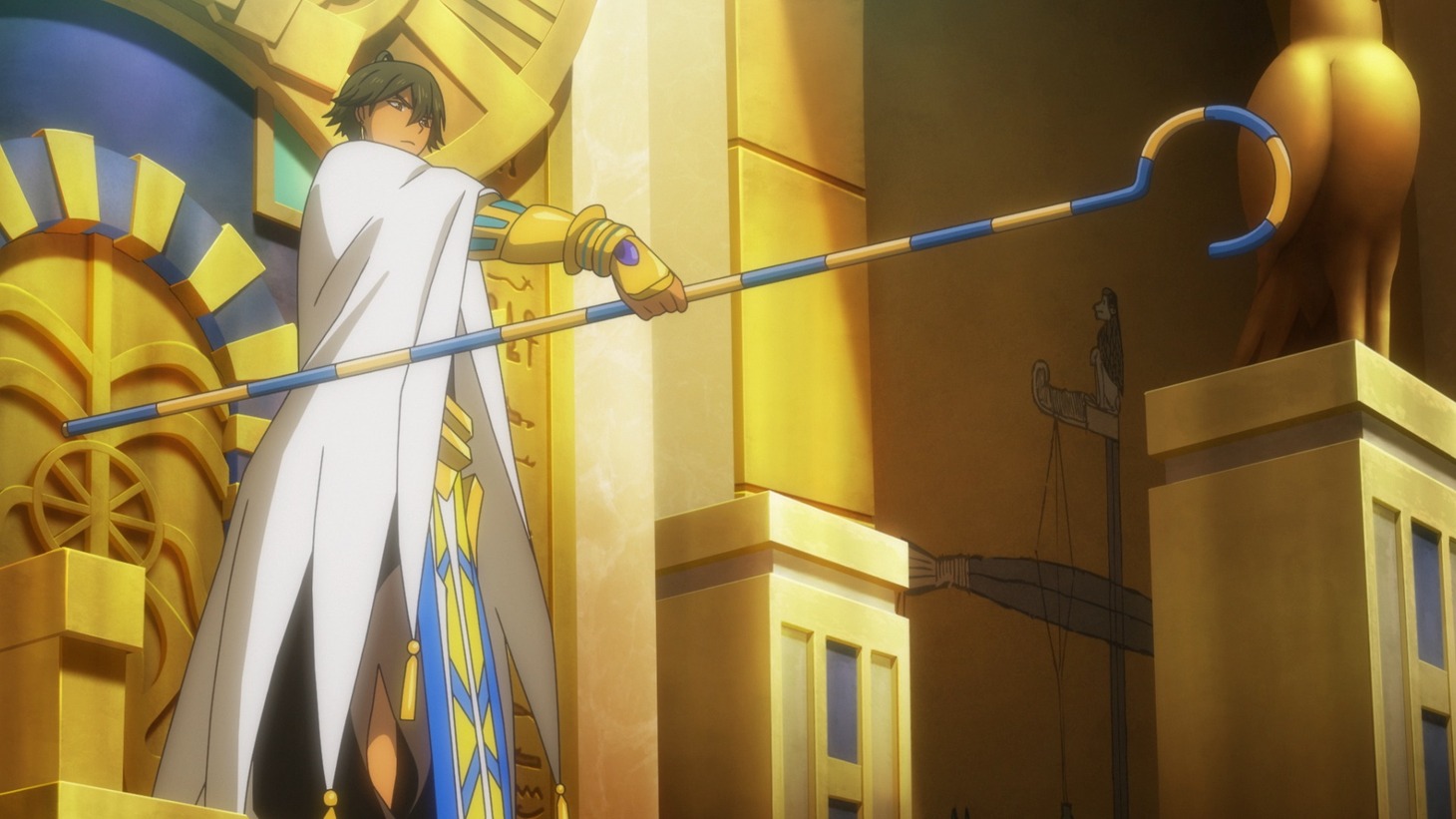 「劇場版 Fate/Grand Order -神聖円卓領域キャメロット- 前編 Wandering; Agateram」第3弾特報映像より。