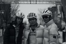 実写映画「弱虫ペダル」のオフショット