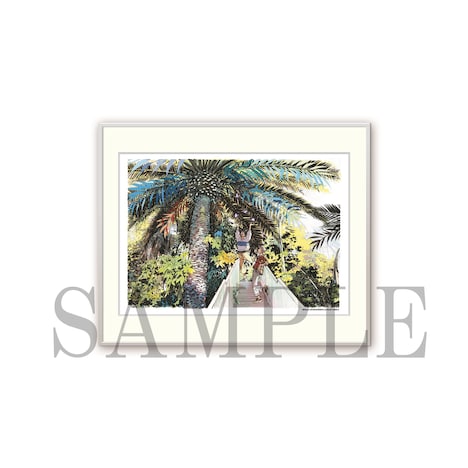 「海辺のエトランゼ」複製原画