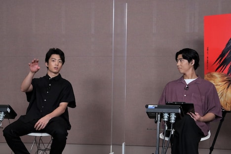 「今日から俺は!!劇場版」副音声収録の様子。