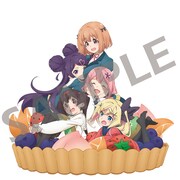 オープニングテーマ「キボウだらけのEVERYDAY」およびエンディングテーマ「ワンダー！」を収録したCDのジャケットイラスト。