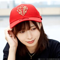 「STRICT-G NEW ERA 『ガンダム★ハローキティ』9FORTY Cap / ジオン軍」使用イメージ