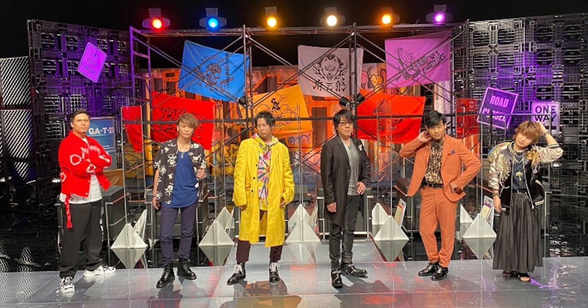 ヒプマイ」リーダー集結、速水奨が岩崎諒太＆葉山翔太を「ベタ 