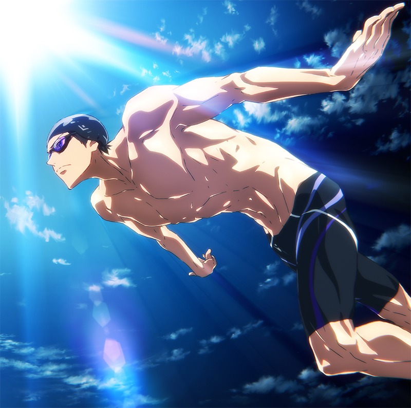 「Free!」完全新作劇場版のティザービジュアル。