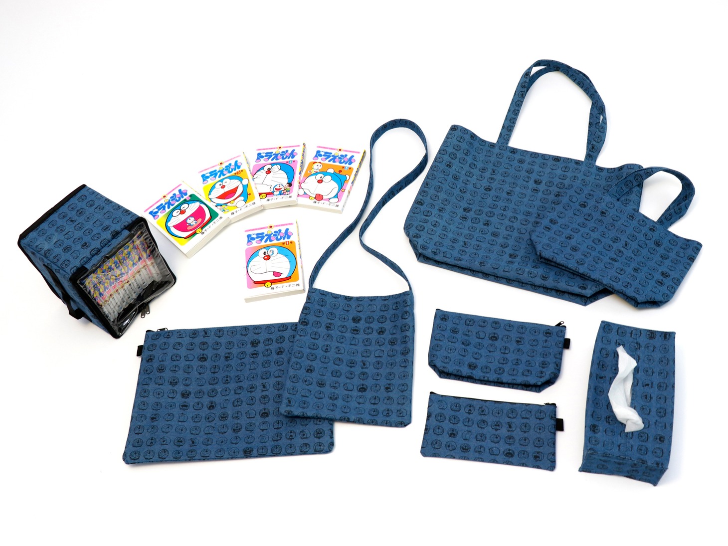 「ASOKO de ドラえもん てんとう虫コミックス」のラインナップ。