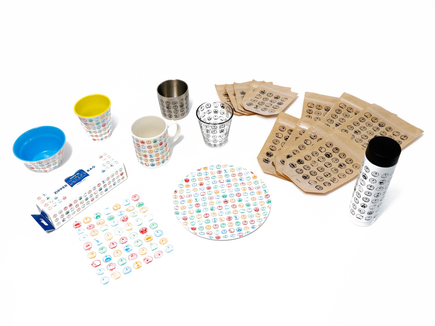 「ASOKO de ドラえもん てんとう虫コミックス」のラインナップ。