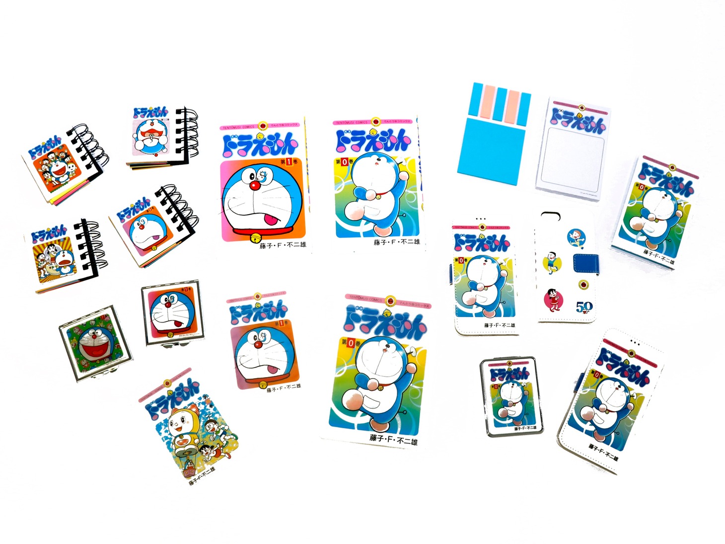 「ASOKO de ドラえもん てんとう虫コミックス」のラインナップ。