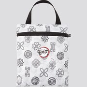 ポケッタブルバッグを折りたたんだときの様子。