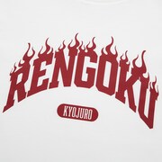 「KIDS TVアニメ『鬼滅の刃』 UT・煉獄」胸部のデザイン。