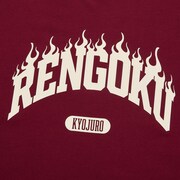 「TVアニメ『鬼滅の刃』 UT・煉獄」胸部のデザイン。