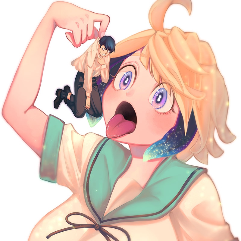 「キミのこと喰べていーい？」イラスト