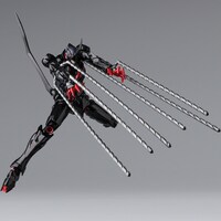 「プライオボット 天元突破グレンラガン ラゼンガン」ロングドリルを装着した姿。