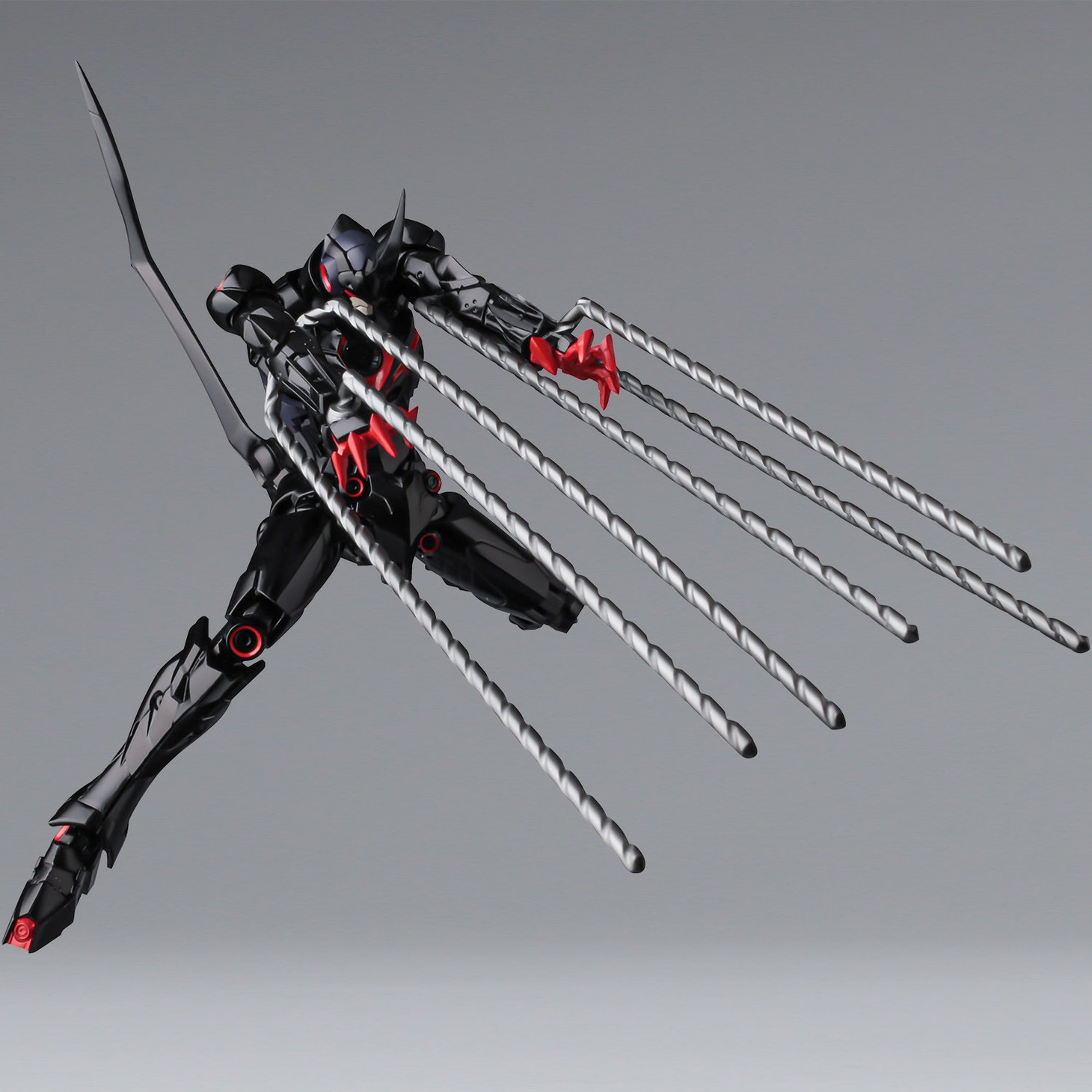 「プライオボット 天元突破グレンラガン ラゼンガン」ロングドリルを装着した姿。