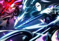 「ufotable描き下ろしクリアポスターファイルI」の1種である「#2 バースト」。