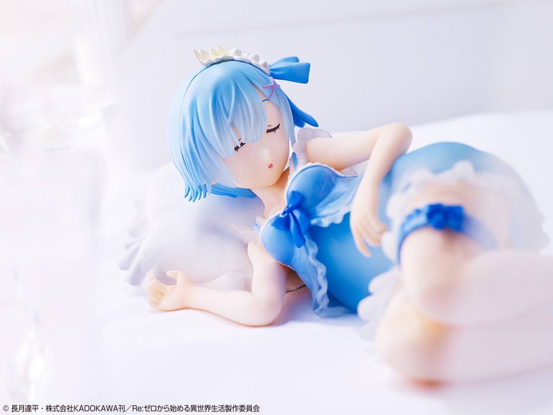 C賞の「レム フィギュア～まどろみver.～」。