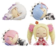 G賞の「ちょこのっこフィギュア まどろみver.」（全4種）。