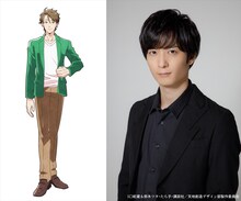 左から木村、梅原裕一郎。