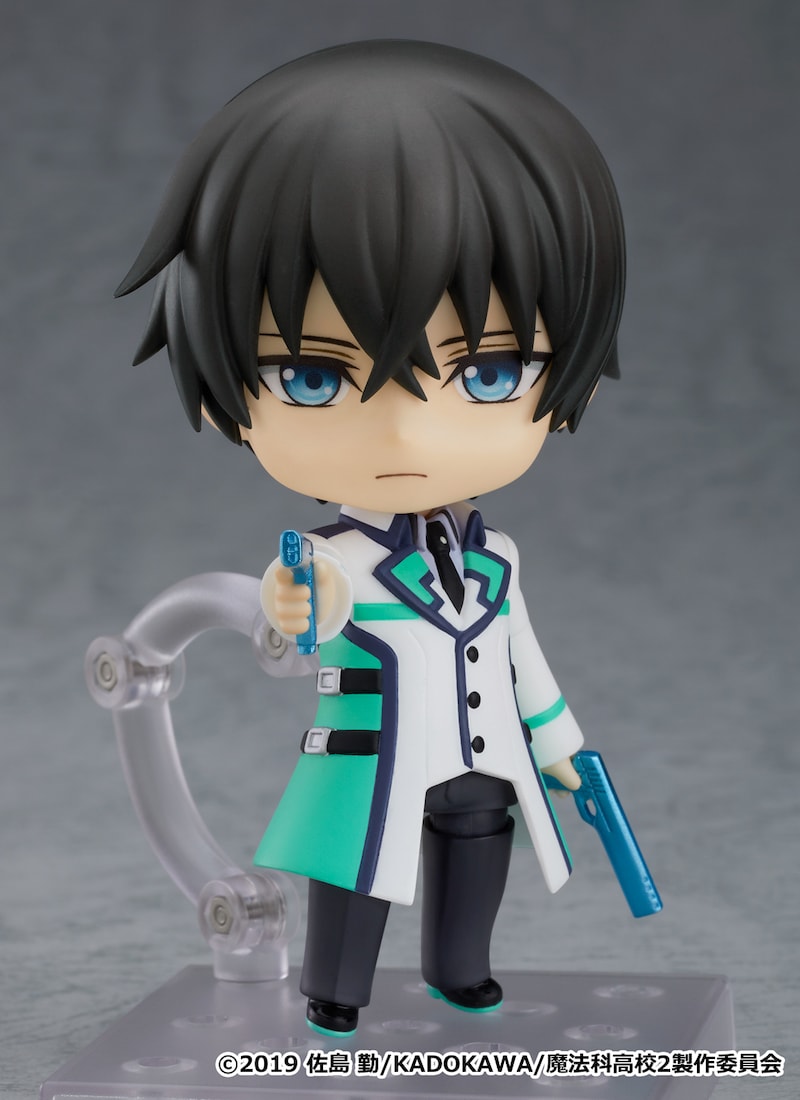 オプションパーツのCADを構えた司波達也のねんどろいど。