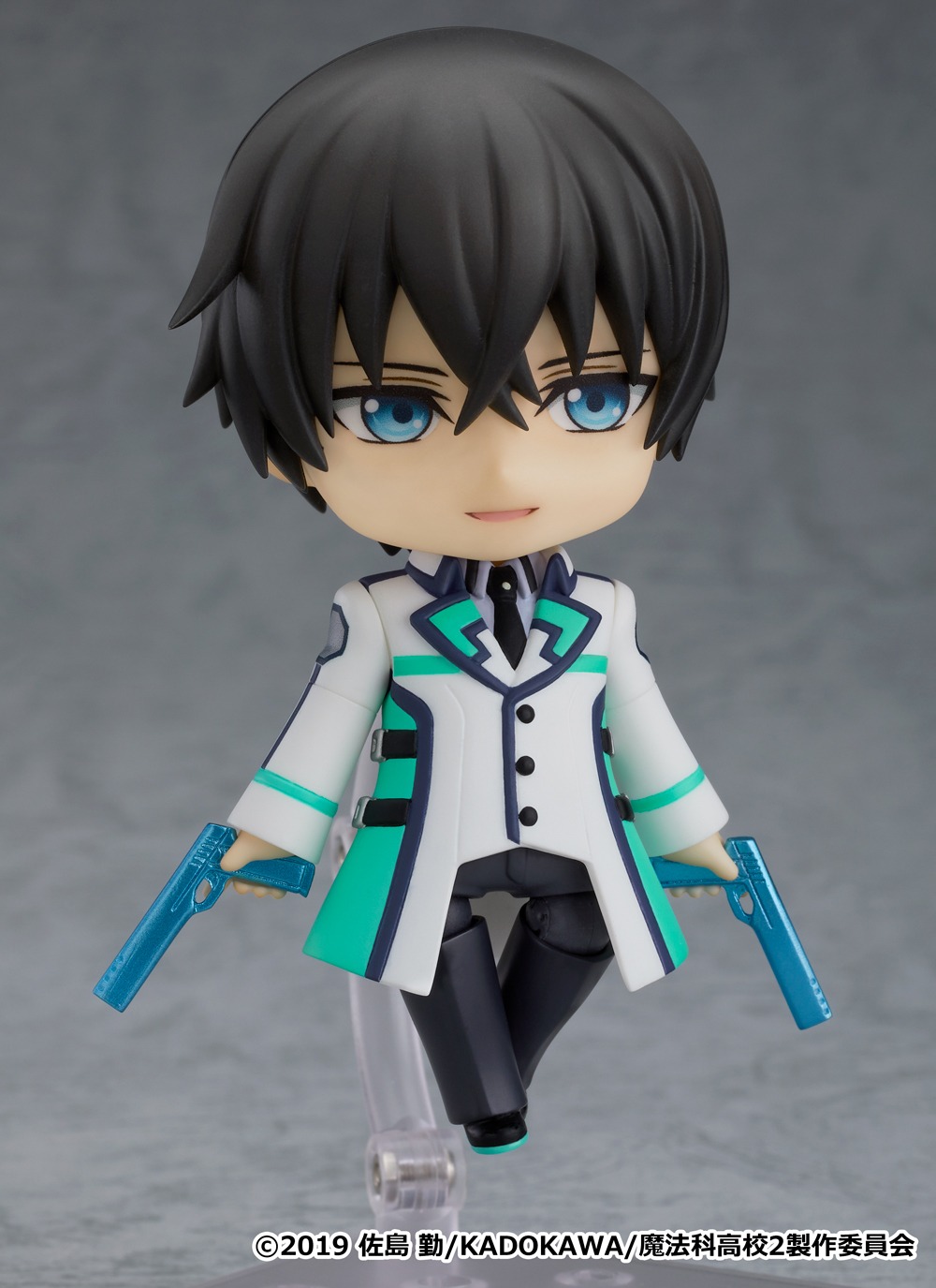 オプションパーツのCADを構えた司波達也のねんどろいど。