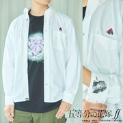 「五等分の花嫁∫∫×HTML ZERO3 Sister Rose Oxford L/S Shirt」着用イメージ。