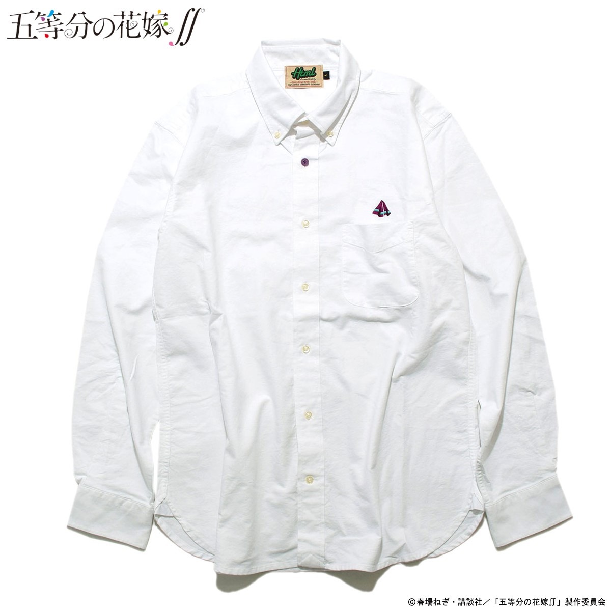 「五等分の花嫁∫∫×HTML ZERO3 Sister Rose Oxford L/S Shirt」