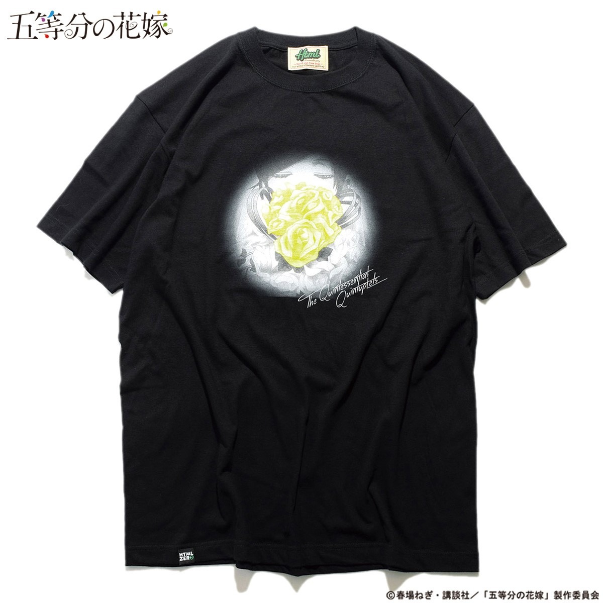「五等分の花嫁×HTML ZERO3Bouquet S/S Tee」