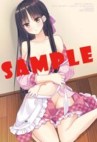 とらのあな特典のイラストカード。