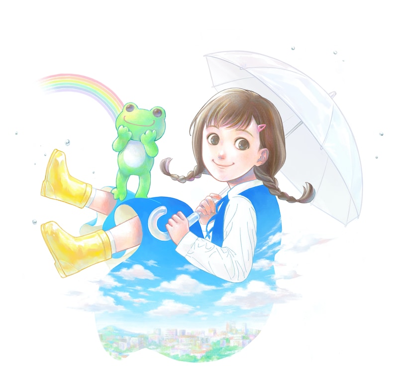 「かえるのピクルス -きもちのいろ- 」ビジュアル。